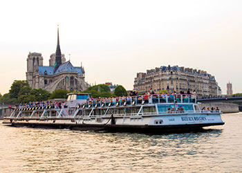 Boat trip on the Seine