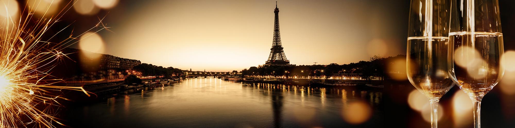 Cena y crucero de Nochevieja en París