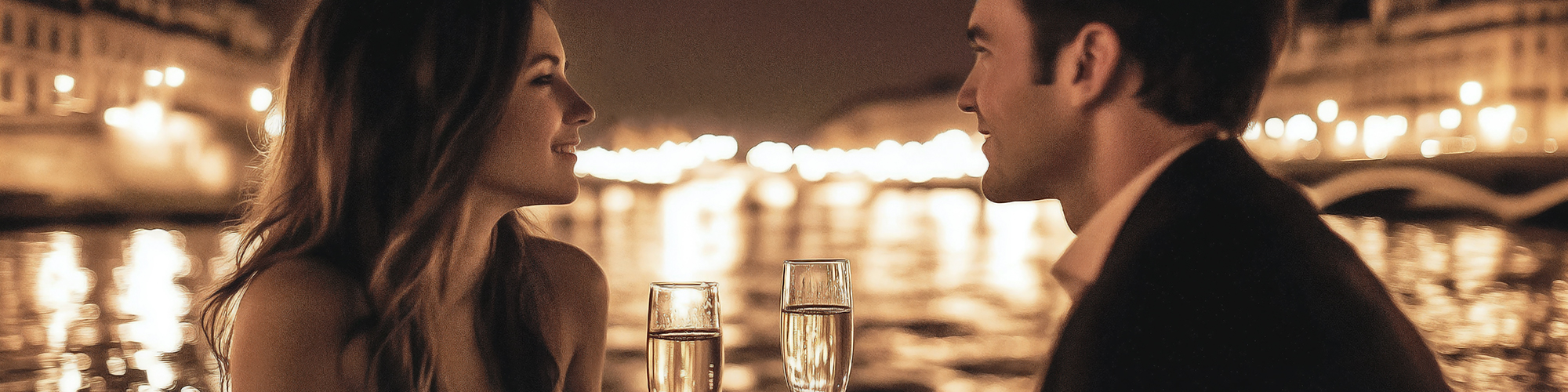 Diner croisière Saint Valentin à Paris