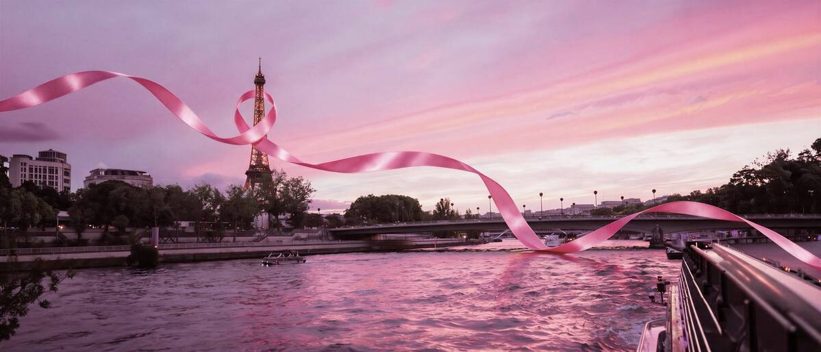 Octobre Rose aux Bateaux Mouches