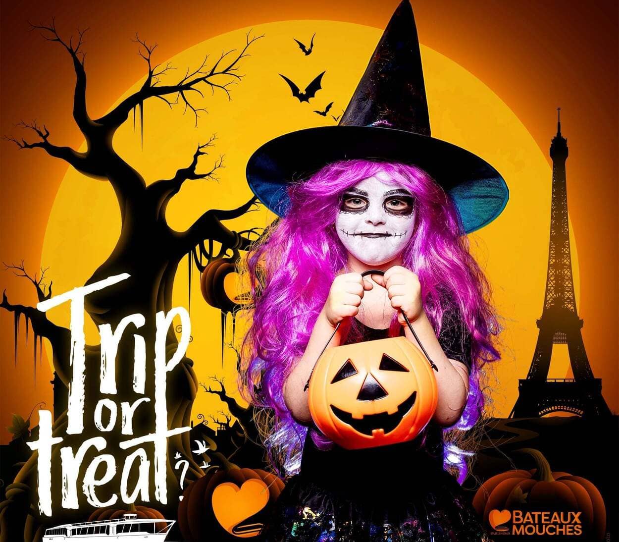 Croisière Halloween sur la Seine avec les Bateaux Mouches